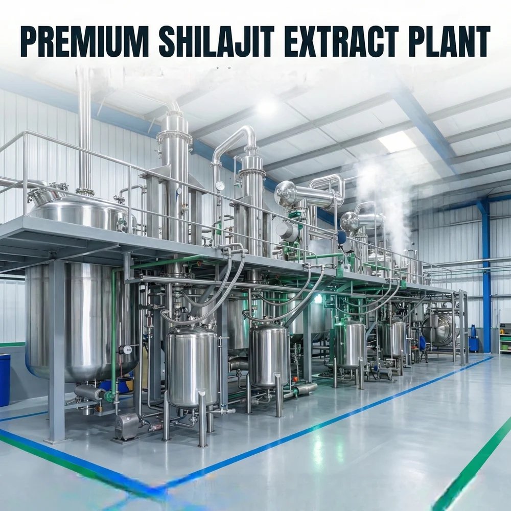 Premium Shilajit Extract Plant